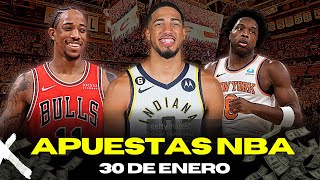 PRONÓSTICO Y APUESTAS NBA 30 DE ENERO  PARLAY GRATIS NBA 🏀🔥 [upl. by Yovonnda]