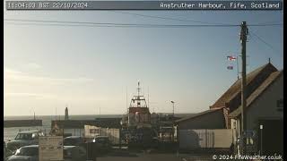 22 October 2024  Anstruther WeatherCam Timelapse [upl. by Ylrebma]