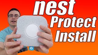 Nest Protect Install  Nest Protect Hardwired Installation and Unboxing [upl. by Tewell471]