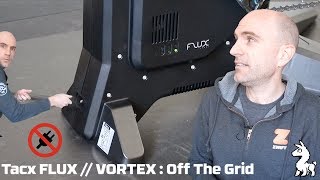 Tacx FLUX  VORTEX Smart Trainers Off The Grid [upl. by Icnarf]