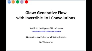 GLOW Generative Flow with Invertible 1x1 Convolutions [upl. by Anderer]