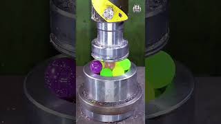 Hydraulic Press 100 Ton Vs 🔥 Which Hydraulic Press Video is your favorite Satisfying Shorts [upl. by Cresa]