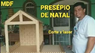 💥PRESÉPIO DE MDF BONITOE FÁCIL 🥰🥰😀😀🕍 [upl. by Kirima]