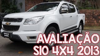 Avaliação Chevrolet S10 4x4 2013 Diesel  a evolução das pickups [upl. by Sudaorb976]