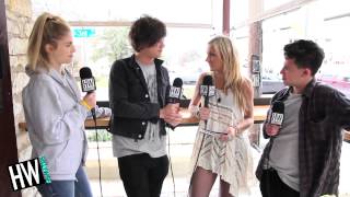 London Grammar Talk Jimmy Fallon Performance amp Hey Now Music Video SXSW 2014 [upl. by Anirrak373]