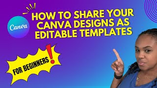 How to Sell Editable Canva Templates A Complete Beginner Tutorial [upl. by Hawkie]