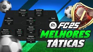 EA FC 25 AS MELHORES TÁTICAS DO META PÓS WL  ULTIMATE TEAM [upl. by Pompea797]