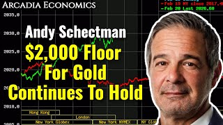 Andy Schectman 2000 Floor For Gold Continues To Hold [upl. by Marya428]