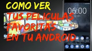 Como ver peliculas en español desde tu android [upl. by Kaete]