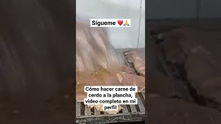 Cómo hacer carne de cerdo a la plancha [upl. by Malik685]