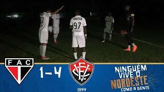 Melhores Momentos  Ferroviário 1 x 4 Vitória  Copa do Nordeste 21032018 [upl. by Eelam746]