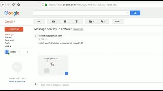 How send email using PHP and PHPMailer on Ubuntu [upl. by Melton]