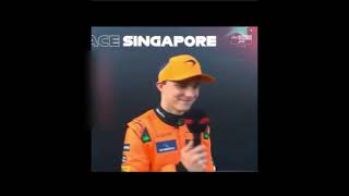 Oscar Piastri Post Race Interview Azerbaijan GP 2024 [upl. by Gonroff]