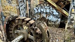 Exploring the ABANDONED Woolen Mill Pump House Winooski VT [upl. by Akemyt]