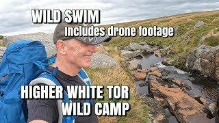 Higher White Tor Wild Camp and Wild Swim  Wild Camping UK  Wild Swimming UK [upl. by Virge]