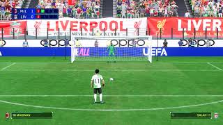 FC 24  AC Milan vs Liverpool  Penalty Shootout  PS5 [upl. by Artap580]