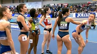 Campeonato Femenino 60m Lisos  España Pista Cubierta 2020 [upl. by Elgna908]