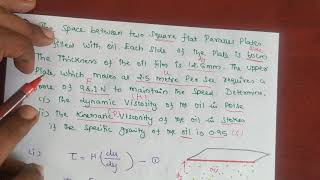 Solving Methods on Viscosity Problems  GATE  Fluid Mechanics in Tamil [upl. by Manvel]