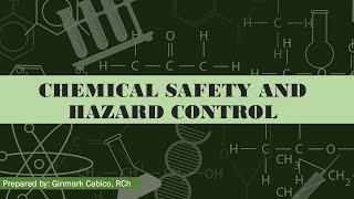 Chemical Safety and Hazard Control [upl. by Winnifred]