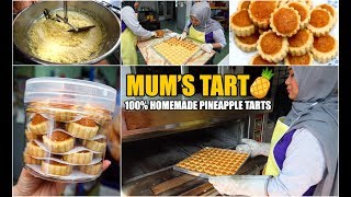 Mums Tart  100 Homemade Pineapple Tarts [upl. by Noonan]