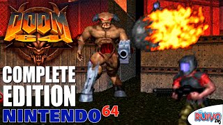 Doom 64 Complete Edition com The Lost Levels para Nintendo 64 [upl. by Leary587]