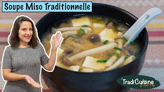 SOUPE MISO Recette Japonaise [upl. by Jala123]