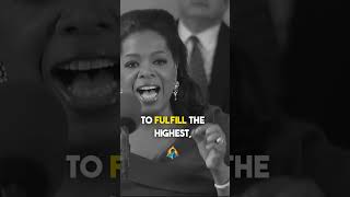 Oprah Winfrey  The Ultimate Goal  Inspirational  Harvard Commencement Speech  Motivational Video [upl. by Jacoba]