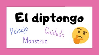 🤓 ¿Qué son los DIPTONGOS❓  Primaria 👩🏻‍🏫 [upl. by Akcira]