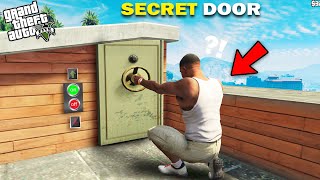 GTA 5  Franklin Found Secret Bunker Inside Franklins Terrace in GTA 5 GTA 5 Mods [upl. by Deroo]