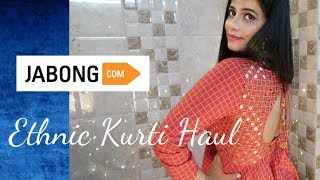 JABONG ETHNIC KURTA HAUL  Brand amp Website Comparison  Sana K [upl. by Maryn150]