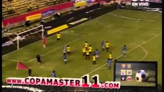 Barcelona 2 Emelec 0 19 Noviembre 2011 Goles Audio Original [upl. by Yblehs]