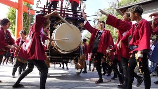 2024年 尾張津島 秋まつり 石採祭車奉納 津島神社 その１ [upl. by Dickie783]