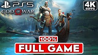 GOD OF WAR Gameplay Walkthrough Part 1 FULL GAME 4K 60FPS PS5  No Commentary [upl. by Acirem]