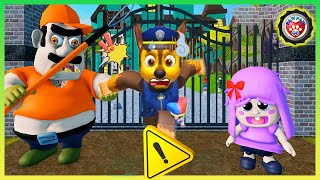 Paw Patrol Chase BABY POLLY HOUSE ESCAPE Obby  Roblox  汪汪隊立大功之逃脫波利寶寶屋  機器方塊 [upl. by Imefulo]