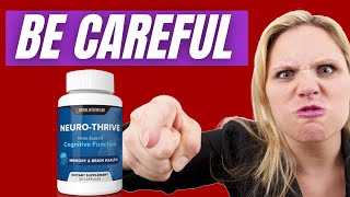 NEURO THRIVE REVIEW【⚠️WATCH BEFORE BUY】Neuro Thrive Reviews  Neuro Thrive Really Works [upl. by Lantha485]