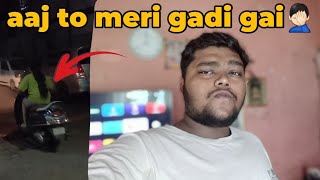 Aaj Meri Gadi Gai🤦🏻‍♂️  Harshil Bhesania Vlogs harshilbhesaniavlogs vlog trending [upl. by Mort457]