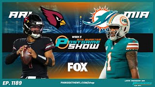 Tua Returns amp Miami Dolphins BLOW A 9 Point Lead To Arizona Cardinals [upl. by Normandy46]