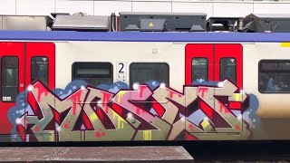 Hannover Graffiti Trains  Vol1 2023 [upl. by Aniteb911]