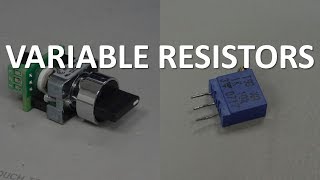 Variable Resistors Full Lecture [upl. by Eymaj439]