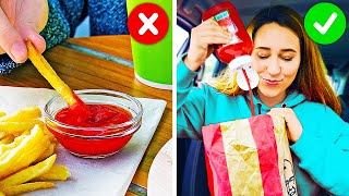 28 SMART FAST FOOD HACKS [upl. by Aztiray424]