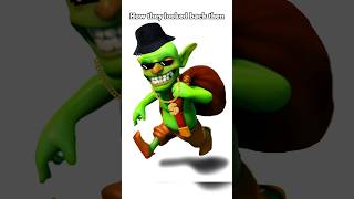 Old goblin design ☠️ ll Clash of clans ll shorts clashofclans coc [upl. by Sweyn]