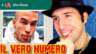 IL NUMERO DI SFERA EBBASTA 2  PARODIA REACTION [upl. by Atoiyanap]