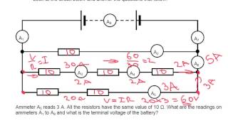 Some kirchhoffs law problems  A level Physics [upl. by Pearla]