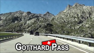 CH  Gotthard Pass  Goschenen  Passo del San Gottardo [upl. by Anuahsal]