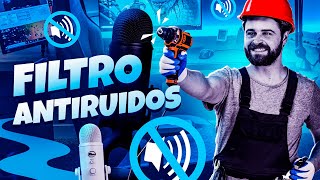 ¿Como quitar el ruido del micrófono  RTX Voice  El mejor filtro antiruido [upl. by Llehcear]