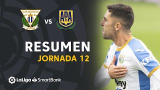 Resumen de CD Leganés vs AD Alcorcón 10 [upl. by Dygal]