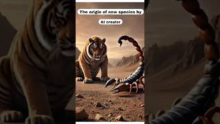 The origin of new species by AI creator animal fusion hybrids shorts youtubeshorts [upl. by Neema]