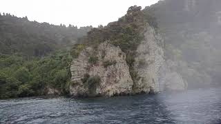 Stunning Lava Dome exposed in Caldera Rim of Lake Taupo New Zealand [upl. by Nerreg]