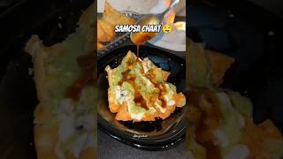 Authentic Aloo samosa Chaat with imli ki chatni 🤤✨🫀youtubeshorts shorts minivlog [upl. by Eijneb]