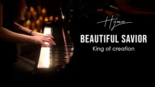 Beautiful Savior Hymn Piano Praise by Sangah Noona with Lyrics [upl. by Anilos]